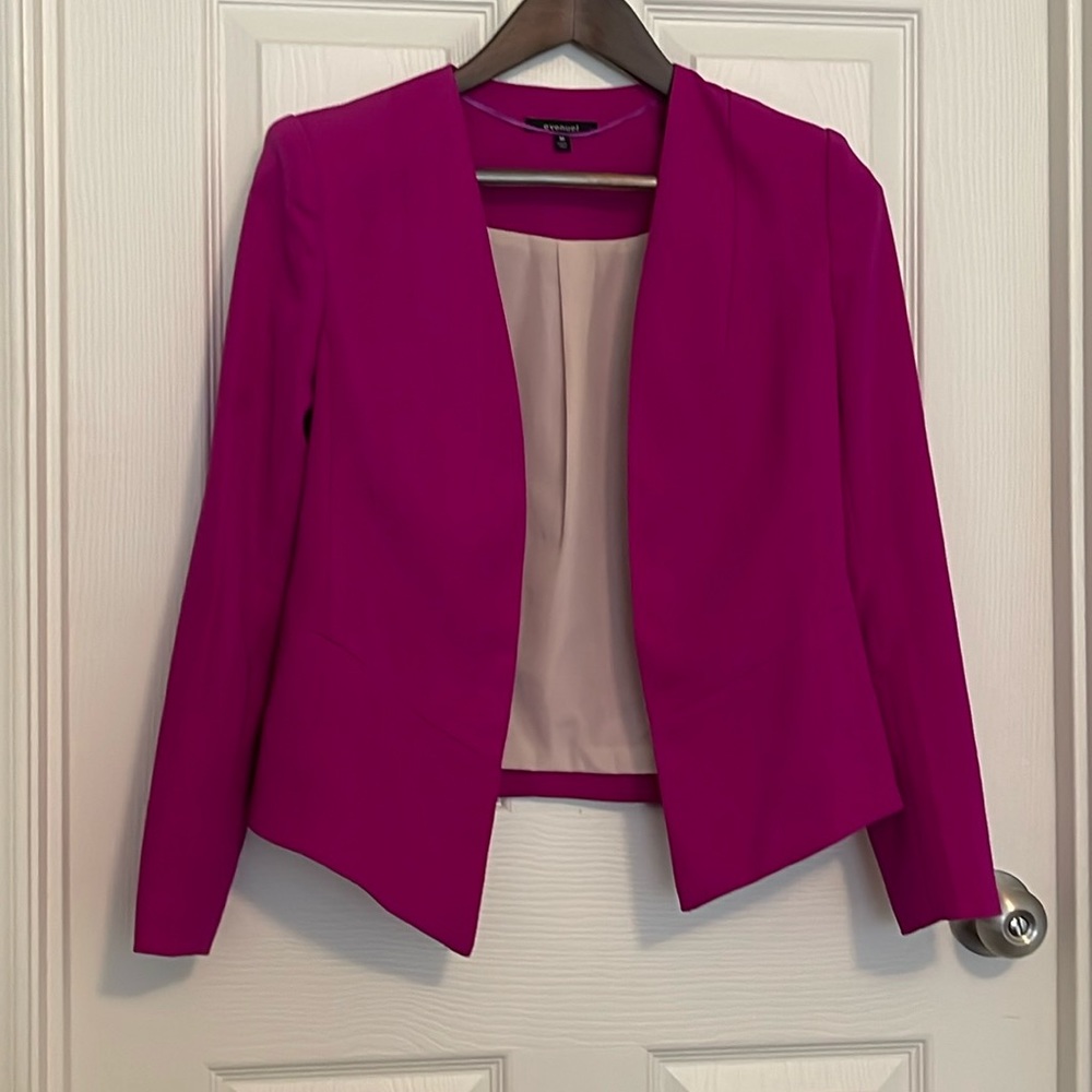 Beautiful fuschia blazer
